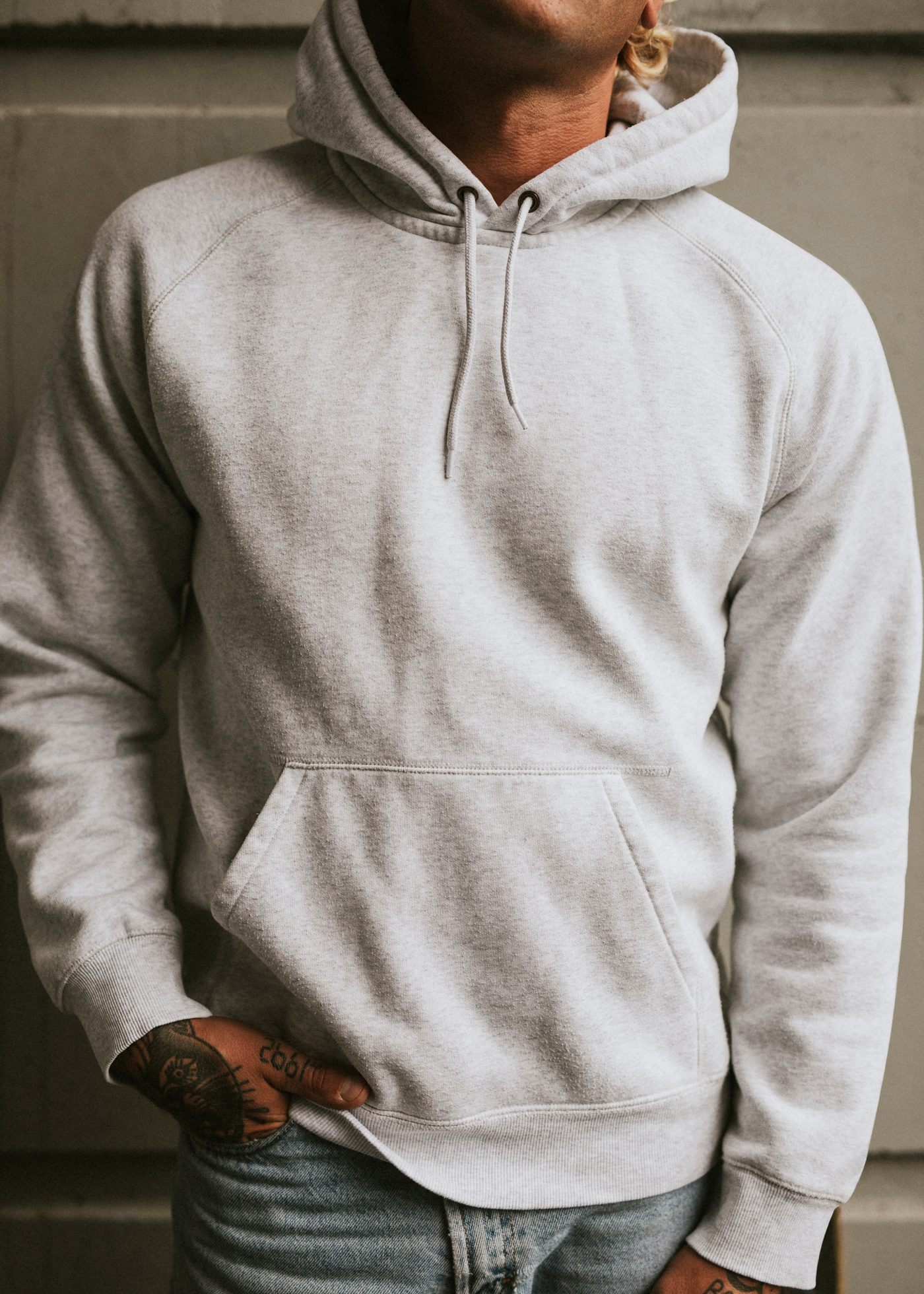 Buzo Canguro Gris