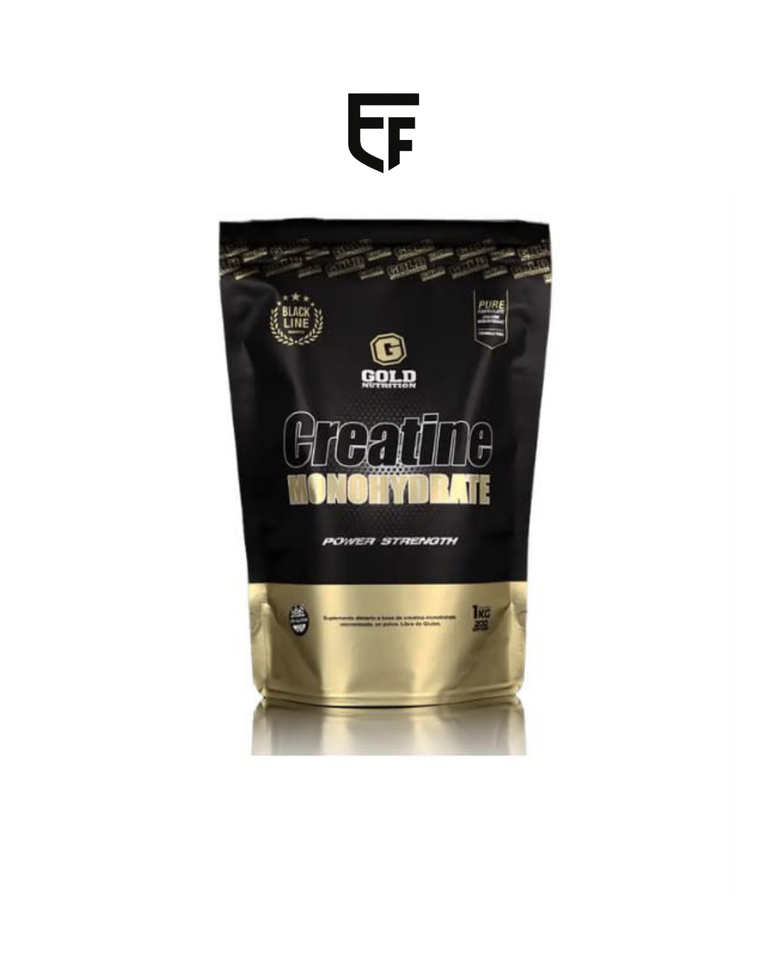 CREATINA MONOHIDRATO 1KG - GOLD NUTRITION