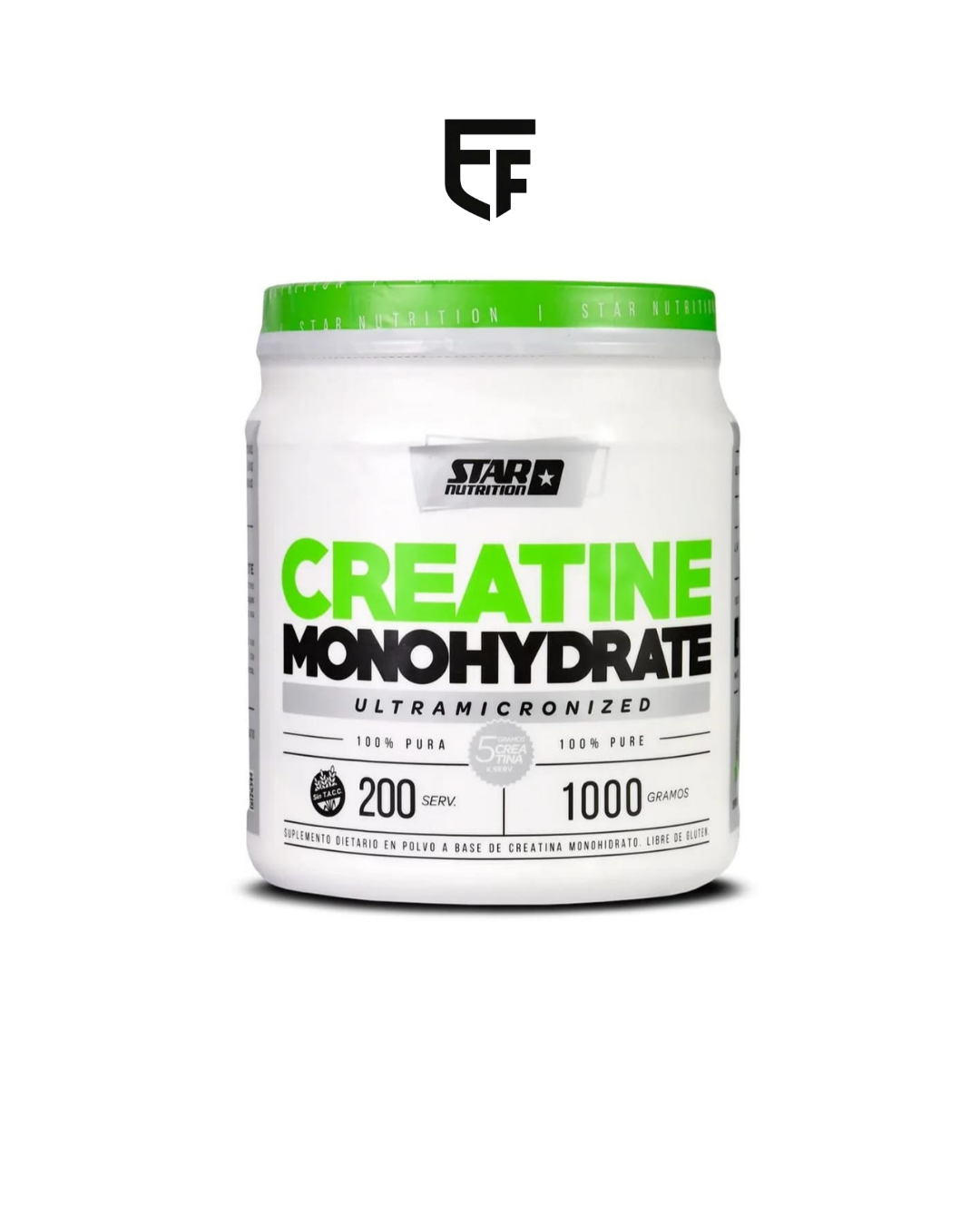 CREATINA X 1KG - STAR NUTRITION