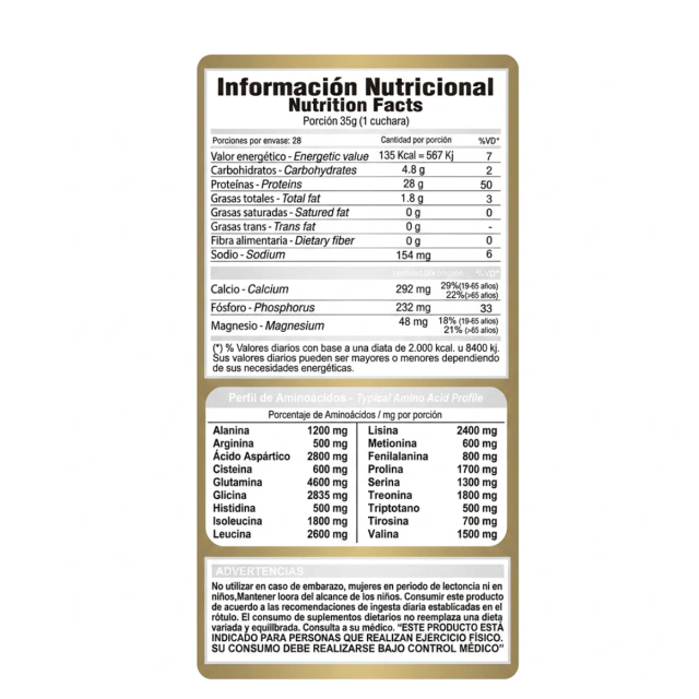 WHEY PROTEIN 2LB - GOLD NUTRITION — foto 2