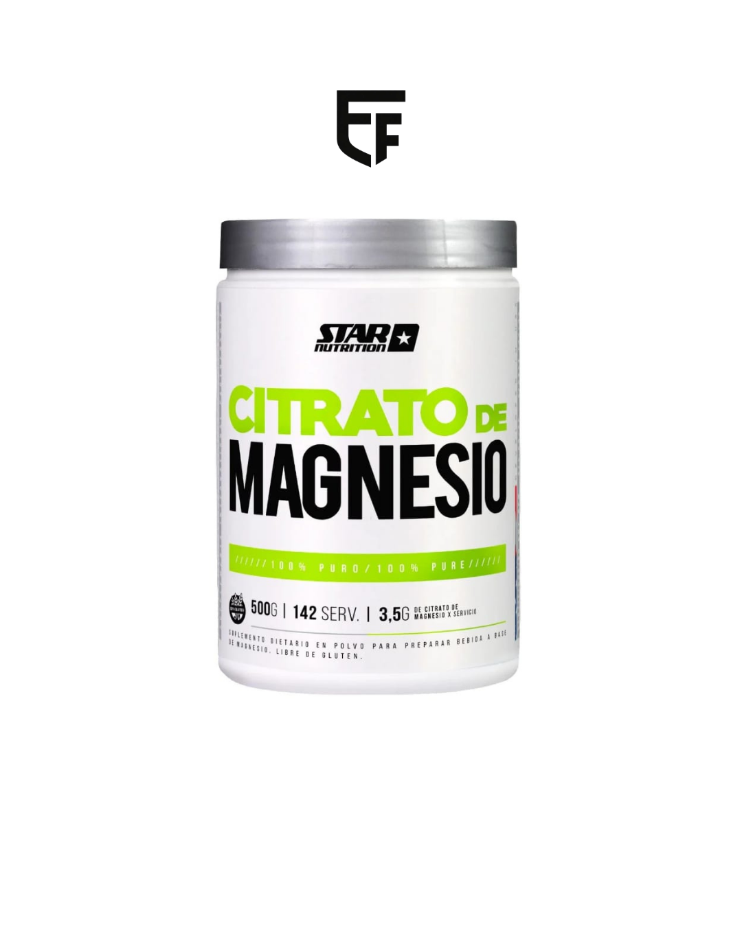 CITRATO DE MAGNESIO X500G NEUTRO - STAR NUTRITION