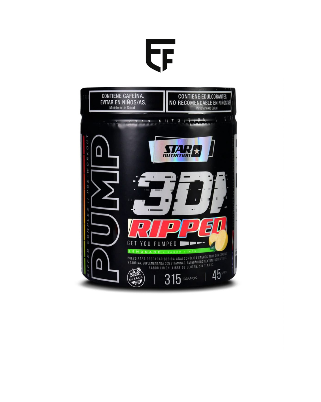 PUMP 3D RIPPED X315G - STAR NUTRITION