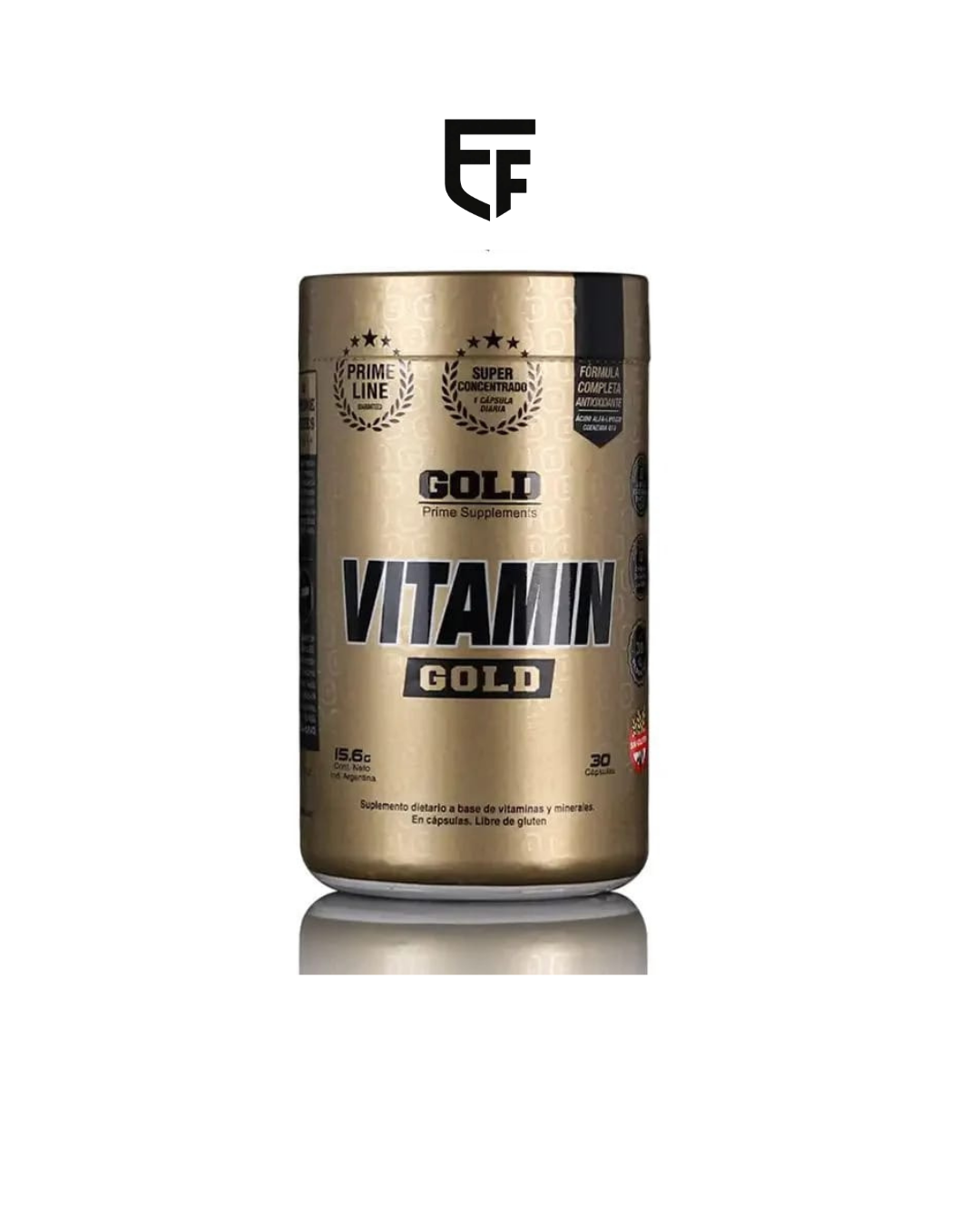 VITAMIN GOLD X 30 CAPSULAS - GOLD NUTRITION