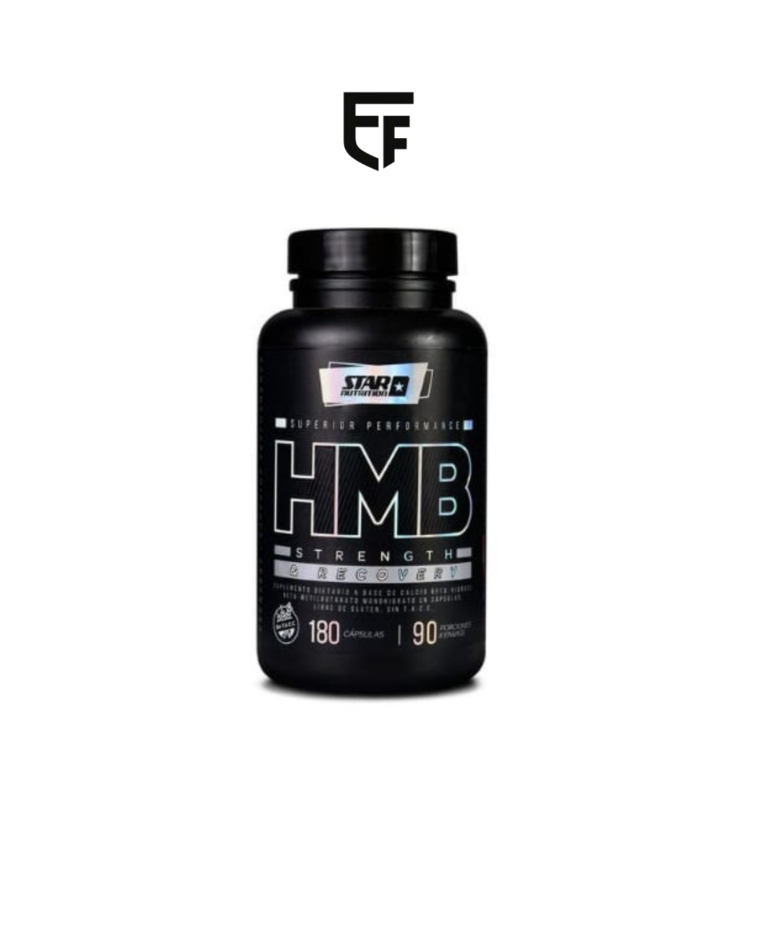 HMB STRENGTH & RECOVERY - 180 CAPS - STAR NUTRITION
