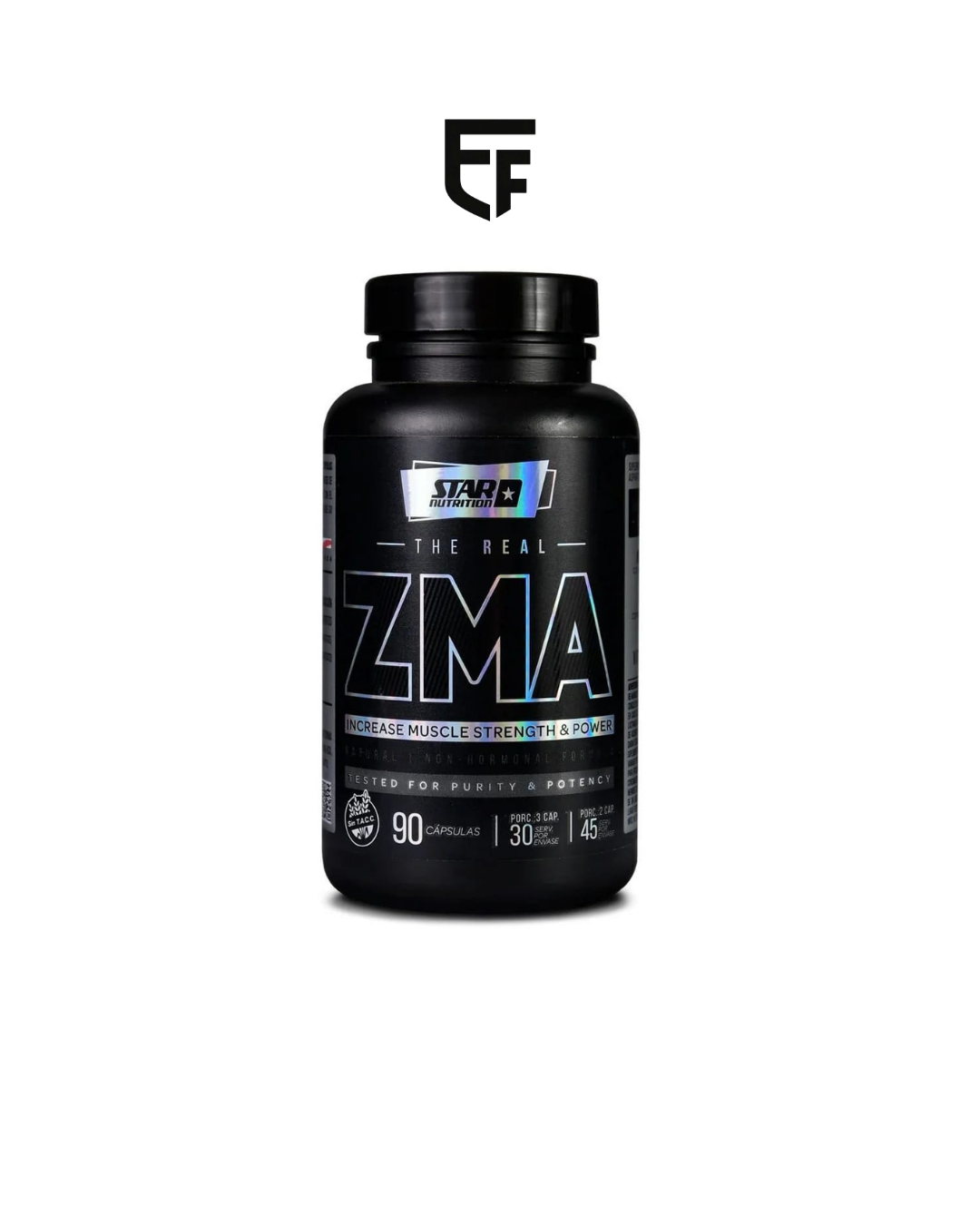 ZINC - MAGNESIO - B6 X90CAPS - ZMA - STAR NUTRITION
