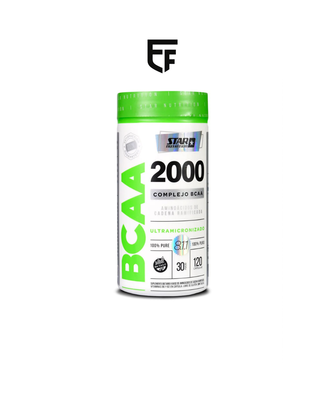 BCAA 2000 X120CAPS - STAR NUTRITION