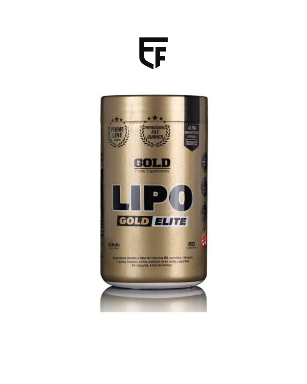 LIPO GOLD ELITE X60CAPS - GOLD NUTRITION