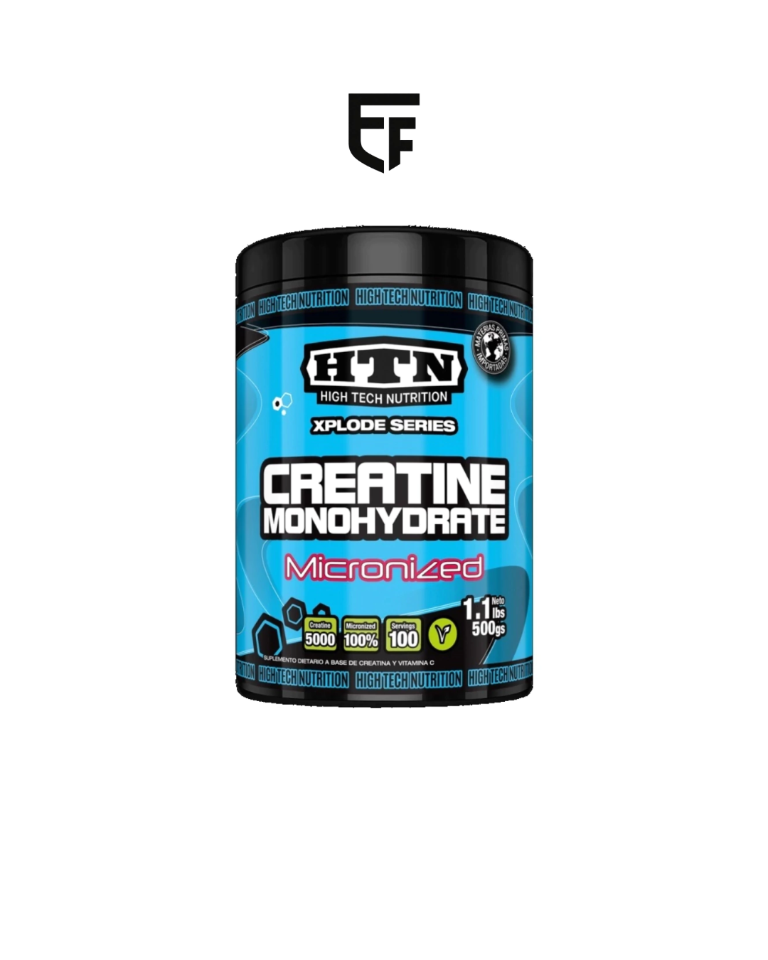 CREATINA MICRONIZADA X500gr - HTN