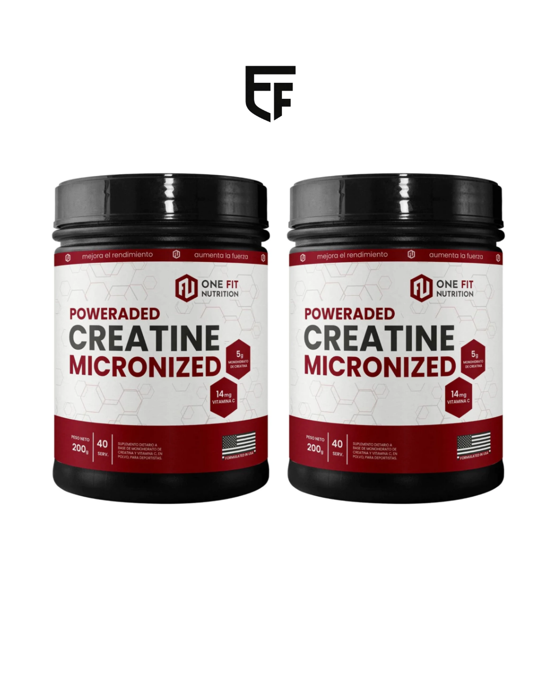PROMO 2 CREATINAS 200Gr - ONE FIT